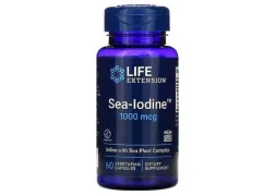 Диетическая добавка Йод Sea-Iodine 1000mcg Life Extension, 60 капсул