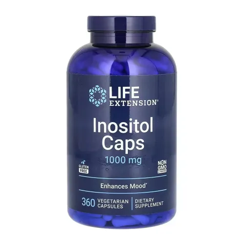 Витамин В8 Inositol 1000mg Life Extension, 360 капсул - Фото№1 Витамин В8 Inositol 1000mg Life Extension, 360 капсул - Фото№1