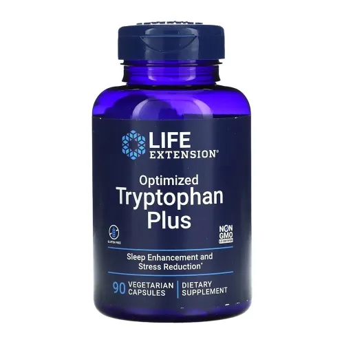Аминокислота Life Extension Optimized Tryptophan Plus, 90 капсул - Фото№1