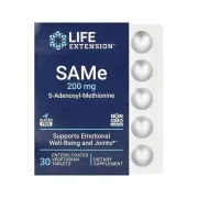 Амінокислота Life Extension SAMe 200mg, 30 таблетки