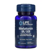 Мелатонін Life Extension Melatonin IR/XR, 60 капсул