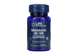 Мелатонин Life Extension Melatonin IR/XR, 60 капсул