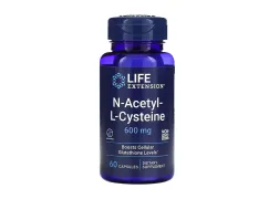 Антиоксидант Life Extension N-Acetyl-L-Cysteine (NAC) 600mg, 60 капсул