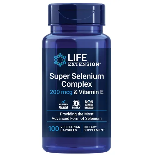Антиоксиданти Super Selenium Complex 200 mcg Life Extension, 100 капсул - Фото№1 Антиоксиданти Super Selenium Complex 200 mcg Life Extension, 100 капсул - Фото№1