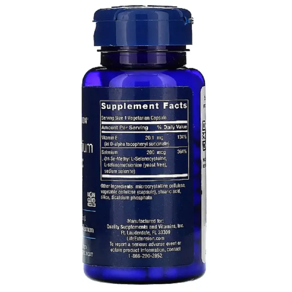Антиоксиданти Super Selenium Complex 200 mcg Life Extension, 100 капсул Антиоксиданти Super Selenium Complex 200 mcg Life Extension, 100 капсул
