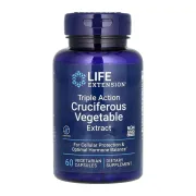 Антиоксидант Life Extension Triple Action Cruciferous Vegetable Extract, 60 капсул Антиоксидант Life Extension Triple Action Cruciferous Vegetable Extract, 60 капсул
