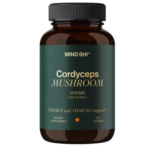 Адаптогени Cordyceps Mushroom 1000 mg Mind Shi, 60 капсул - Фото№1 Адаптогени Cordyceps Mushroom 1000 mg Mind Shi, 60 капсул - Фото№1