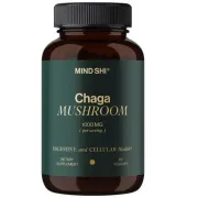 Антиоксидант Chaga Mushroom 1000 mg Mind Shi, 60 капсул Антиоксидант Chaga Mushroom 1000 mg Mind Shi, 60 капсул