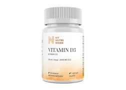 Витамин D3, Vitamin D3, My Nutri Week, 50 мкг (2000 МЕ), 120 капсул Витамин D3, Vitamin D3, My Nutri Week, 50 мкг (2000 МЕ), 120 капсул