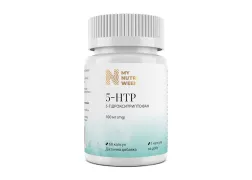 5-HTP (5-гидрокситриптофан) My Nutri Week, 100 мг, 60 капсул 5-HTP (5-гидрокситриптофан) My Nutri Week, 100 мг, 60 капсул