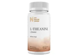 L-теанин, L-Theanine, My Nutri Week, 600 мг, 100 капсул L-теанин, L-Theanine, My Nutri Week, 600 мг, 100 капсул