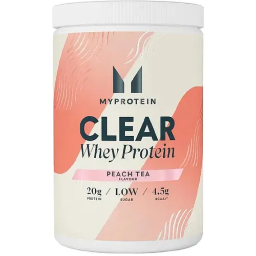 Протеин Clear Whey Protein Peach Tea Myprotein, 244 г - Фото№1 Протеин Clear Whey Protein Peach Tea Myprotein, 244 г - Фото№1