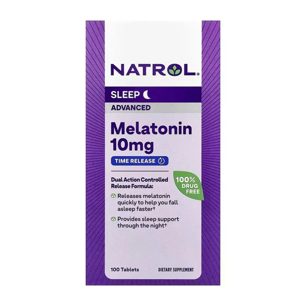 Natrol Advanced Sleep Melatonin 10mg, 100 таблеток