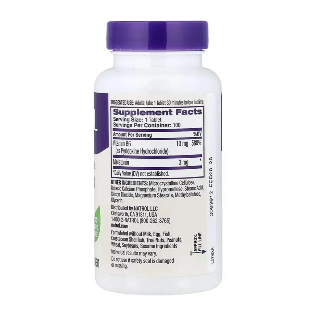 Natrol Melatonin Time Release 3mg/5mg/10mg Natrol Melatonin Time Release 3mg/5mg/10mg