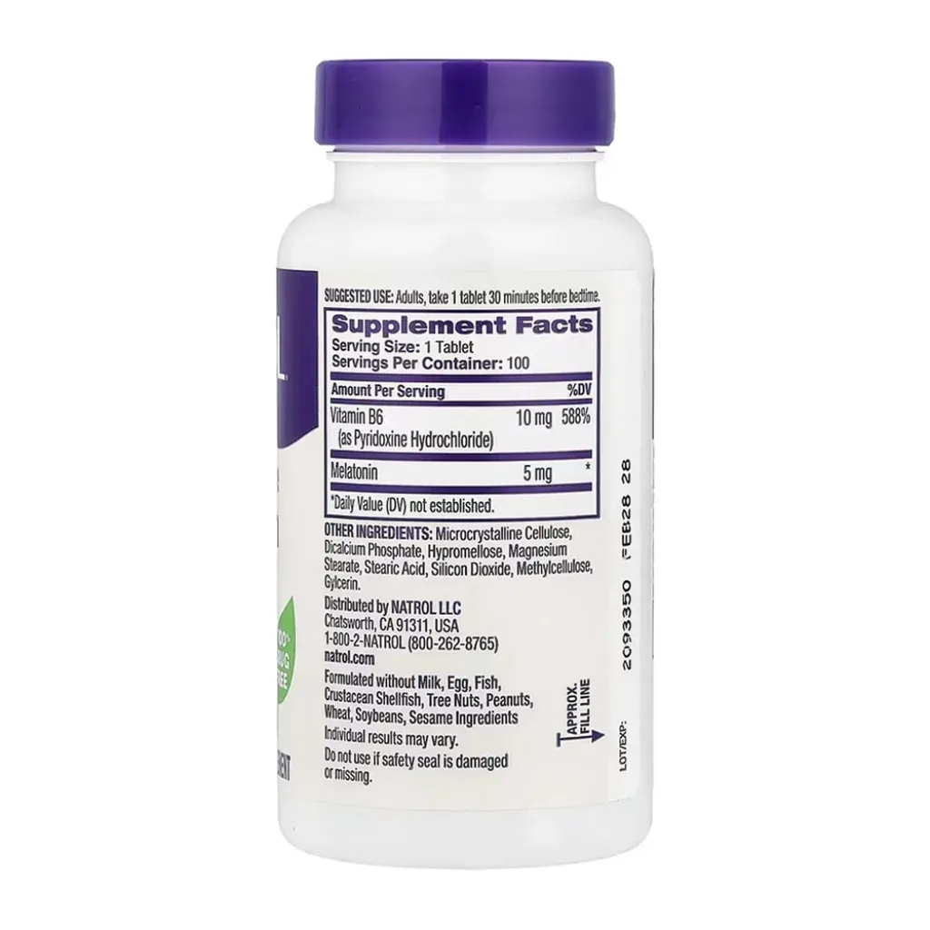 Natrol Melatonin Time Release 3mg/5mg/10mg Natrol Melatonin Time Release 3mg/5mg/10mg