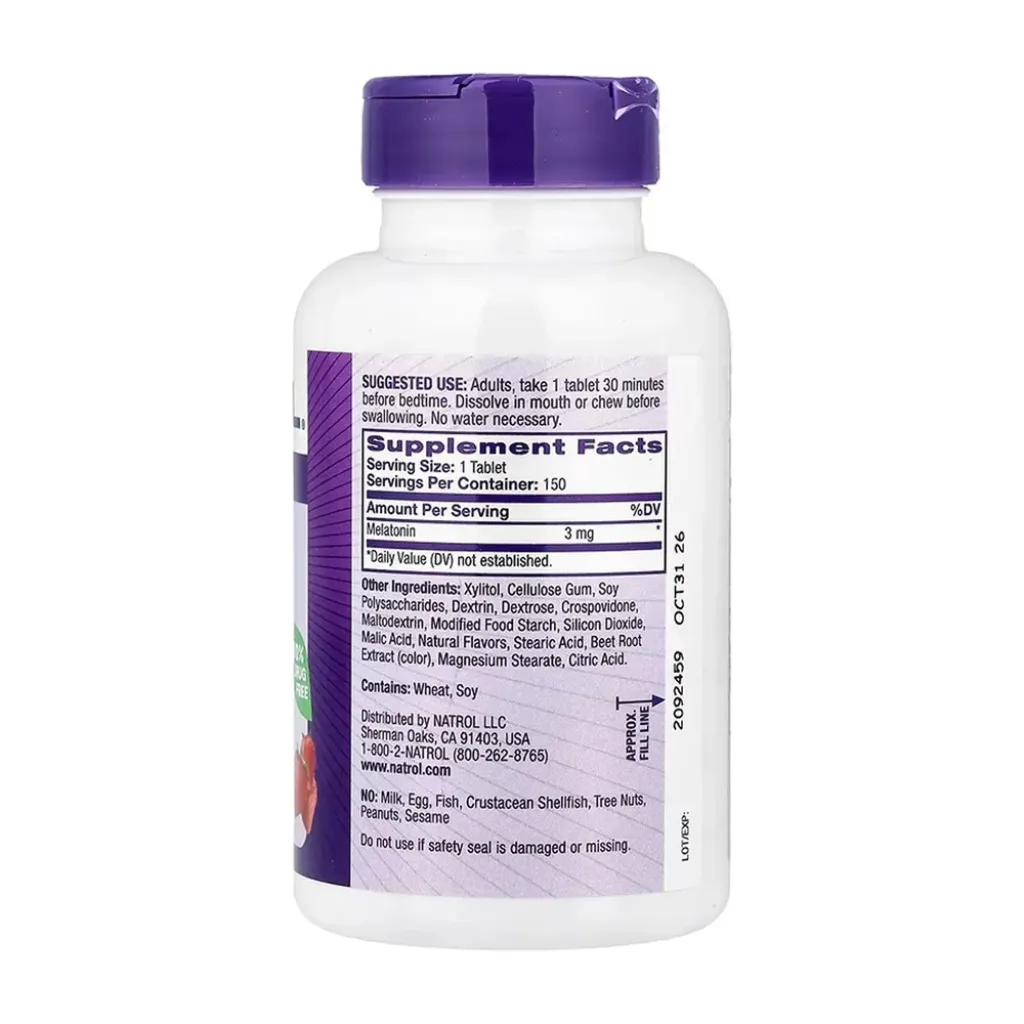 Natrol Melatonin 3mg