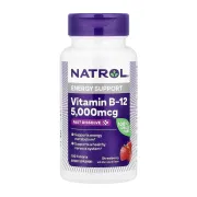 Natrol Vitamin B-12 5000mcg, 100 таблеток Natrol Vitamin B-12 5000mcg, 100 таблеток
