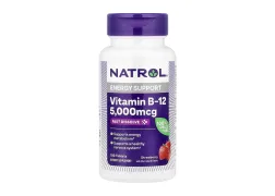 Natrol Vitamin B-12 5000mcg, 100 таблеток Natrol Vitamin B-12 5000mcg, 100 таблеток