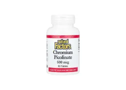 Дієтична добавка Хром Chromium & Vanadium 125mcg Natural Factors, 90 капсул Дієтична добавка Хром Chromium & Vanadium 125mcg Natural Factors, 90 капсул