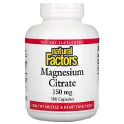 Магній Magnesium Citrate 150mg Natural Factors