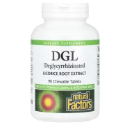 Адаптогени DGL 400mg Natural Factors, 90 таблеток