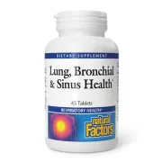 Антиоксиданти Natural Factors Lung, Bronchial & Sinus Health, 45 таблеток