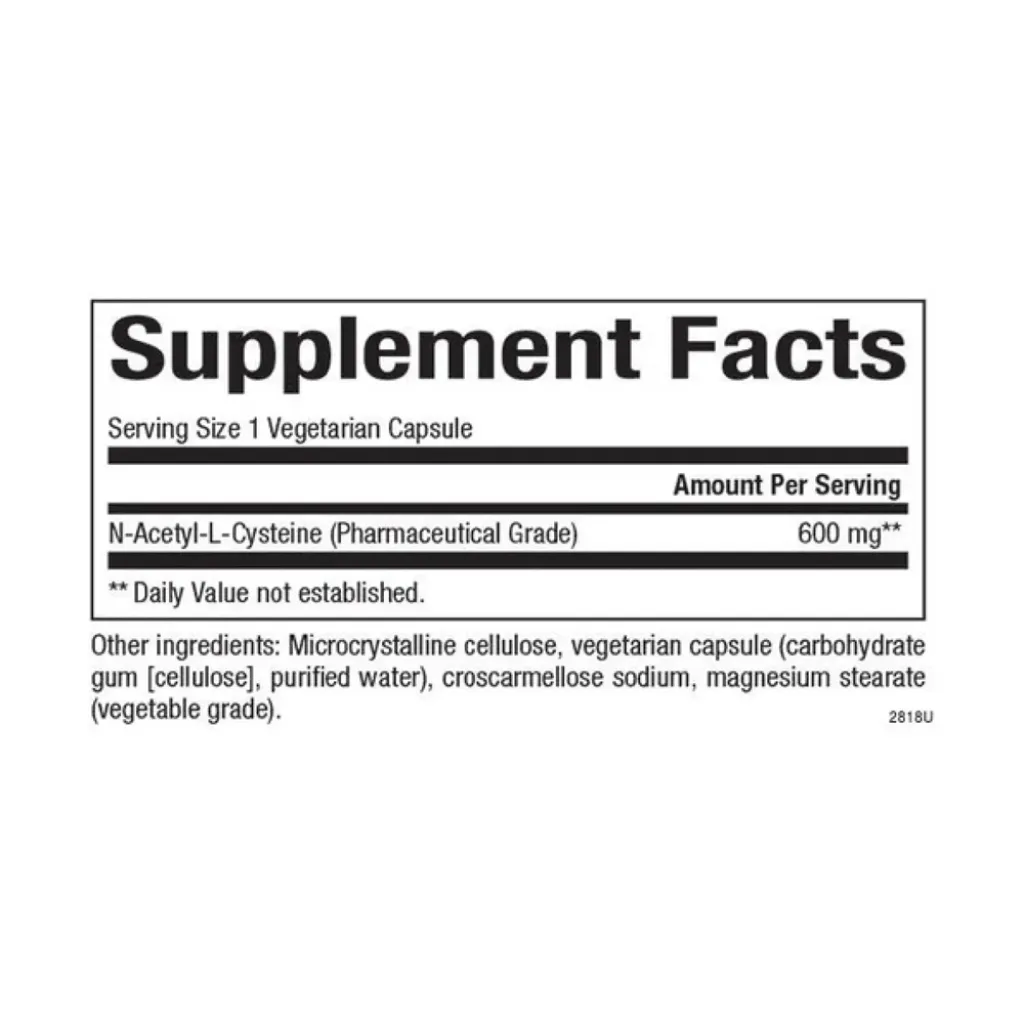 Антиоксиданти Natural Factors N-Acetyl-L-Cysteine Amino Acid 600mg, 60 капсул Антиоксиданти Natural Factors N-Acetyl-L-Cysteine Amino Acid 600mg, 60 капсул