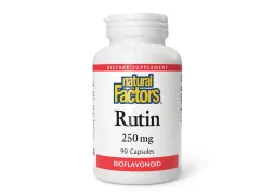 Антиоксидант Natural Factors Rutin 250mg, 90 капсул Антиоксидант Natural Factors Rutin 250mg, 90 капсул