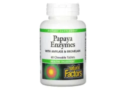 Ферменти Papaya Enzymes Natural Factors Ферменти Papaya Enzymes Natural Factors