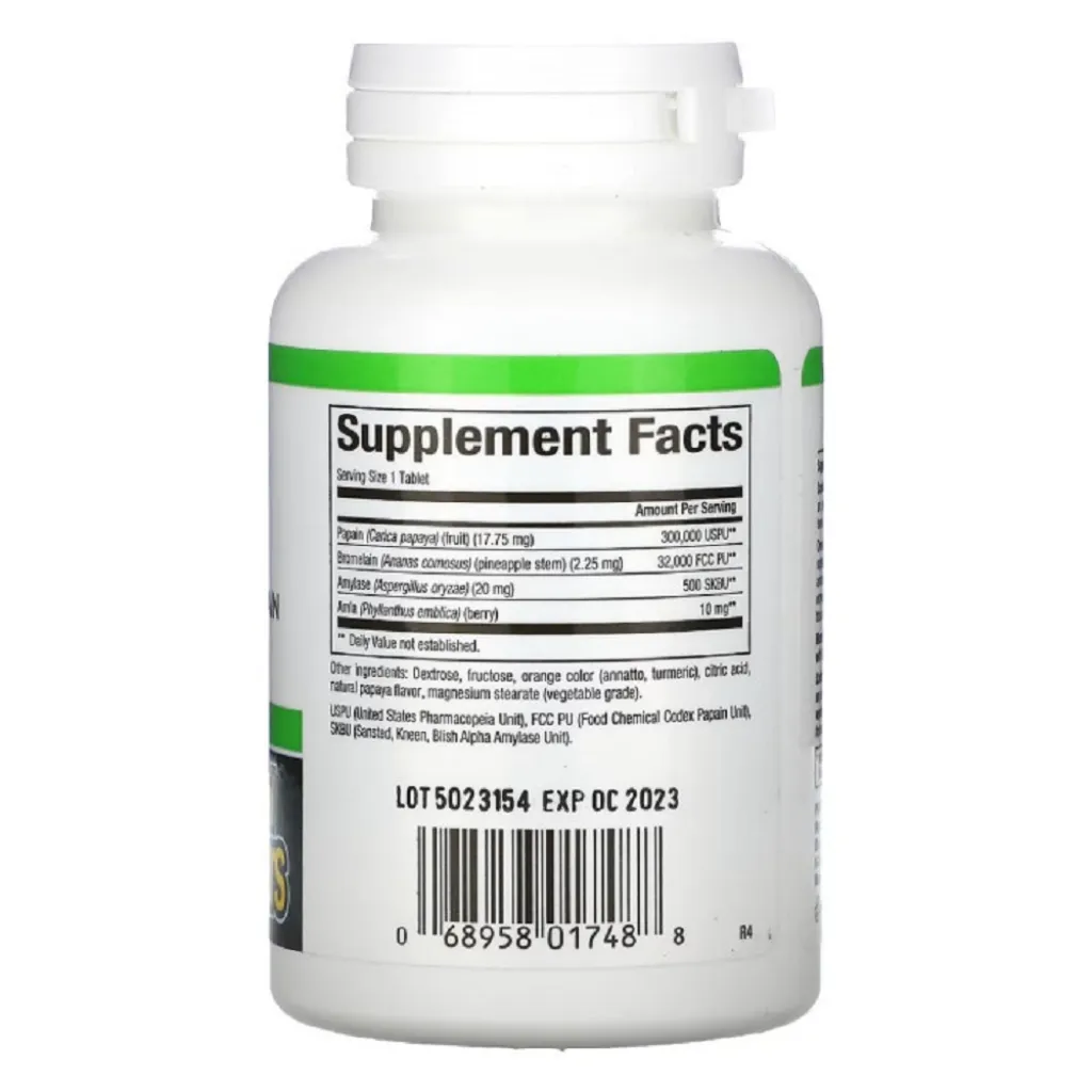 Ферменты Papaya Enzymes Natural Factors Ферменты Papaya Enzymes Natural Factors