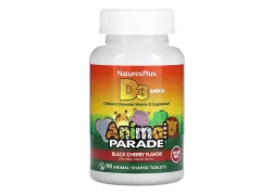 Вітамін Д Nature's Plus Sugarfree Vit D3 Chewable, 90 таблеток
