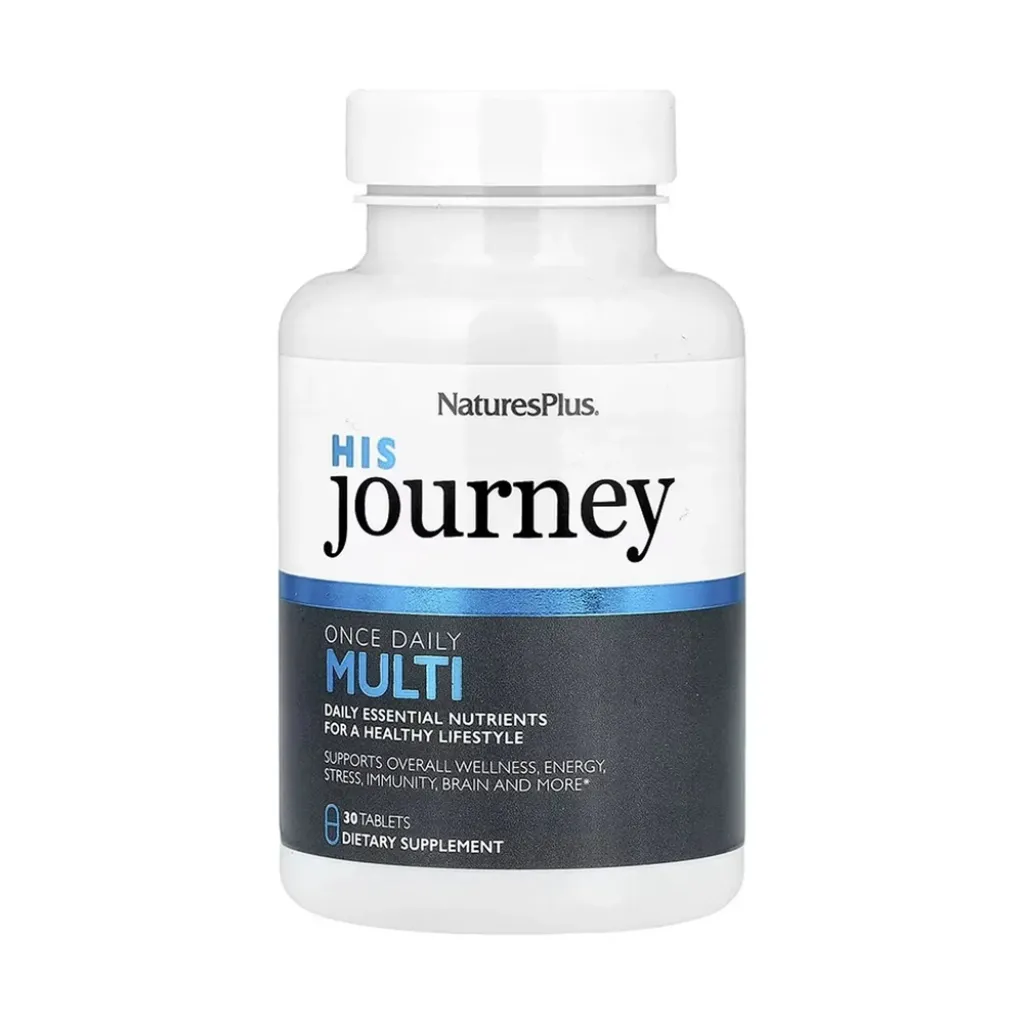 Мультивитамины для мужчин NaturesPlus His Journey Once Daily Multi, 30 таблеток
