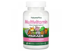 Мультивітаміни з мікроелементами для дітей Natures Plus Animal Parade Watermelon