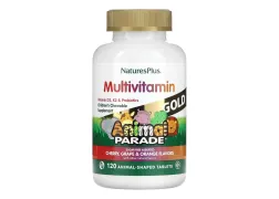 Мультивітаміни для дітей Nature's Plus Gold Assorted Chewable, 120 таблеток