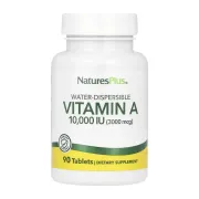 Вітамін А Nature's Plus Vitamin А 10,000 IU Water-Dispersible, 90 таблеток