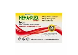 Дієтична добавка Залізо Hema-Plex Nature's Plus, 10 таблеток