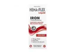 Дієтична добавка Залізо Hema-Plex® Liquid Iron Nature's Plus, 250 мл