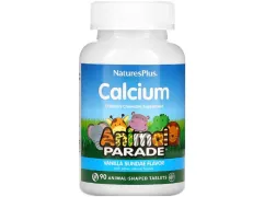Кальцій для дітей Calcium Chewable Nature's Plus, 90 жувальних таблеток