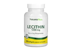 Дієтична добавка Nature's Plus Ліцитин Lecithin 1200 mg, 90 капсул