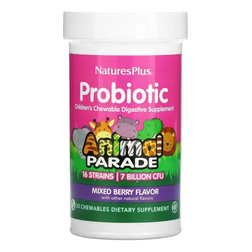 Пробіотики дитячі Nature's Plus Probiotics Bi-Layer, 30 таблеток - Фото№1 Пробіотики дитячі Nature's Plus Probiotics Bi-Layer, 30 таблеток - Фото№1