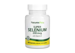 Антиоксидант Nature's Plus Super Selenium 200 mcg, 90 таблеток
