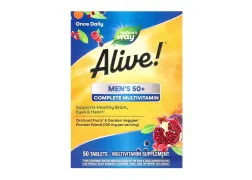 Мультивітаміни для чоловіків Nature's Way 50+ Complete Multivitamin, 50 таблеток Мультивітаміни для чоловіків Nature's Way 50+ Complete Multivitamin, 50 таблеток
