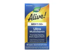 Мультивітаміни для чоловіків Nature's Way Once Daily Men's 50+ Ultra, 60 таблеток Мультивітаміни для чоловіків Nature's Way Once Daily Men's 50+ Ultra, 60 таблеток