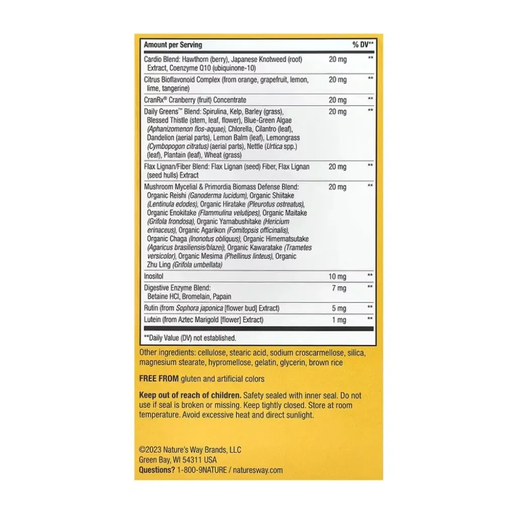 Мультивітаміни для жінок Nature's Way 50+ Once Daily Ultra, 60 таблеток