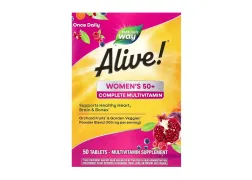 Мультивітаміни для жінок Nature's Way 50+ Complete Multivitamin, 50 таблеток Мультивітаміни для жінок Nature's Way 50+ Complete Multivitamin, 50 таблеток