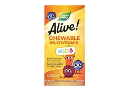 Мультивітаміни для дітей Nature's Way Alive! Kids Chewable Multivitamin Orange and Berry, 120 таблеток Мультивітаміни для дітей Nature's Way Alive! Kids Chewable Multivitamin Orange and Berry, 120 таблеток