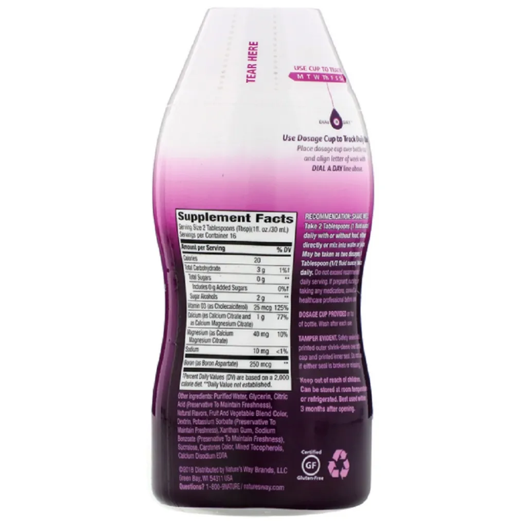 Кальцій Calcium & Vitamin D Nature's Way, 480 мл Кальцій Calcium & Vitamin D Nature's Way, 480 мл