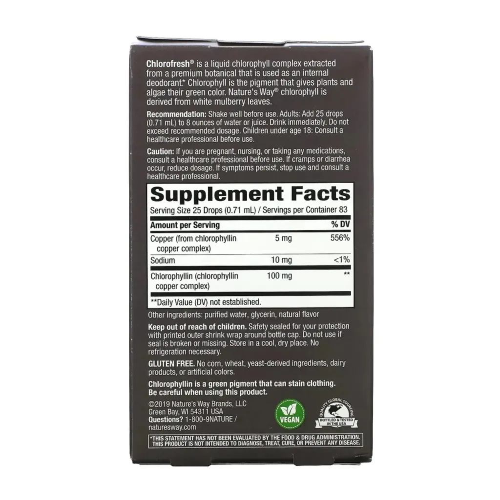 Суперфуды Chlorofresh® Mint 40X жидкий, 59 мл