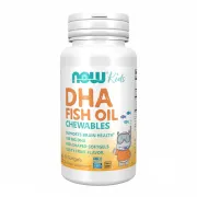 Дієтична добавка NOW Foods DHA Chewable 100 mg,  60 капсул