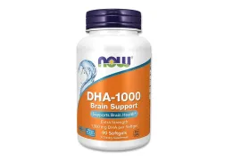 Дієтична добавка NOW Foods DHA Brain Support 1000mg, 90 капсул Дієтична добавка NOW Foods DHA Brain Support 1000mg, 90 капсул